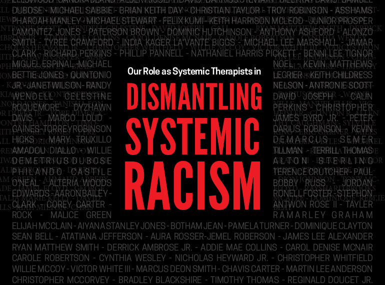 JA20-F2- Dismantling Systemic Racism